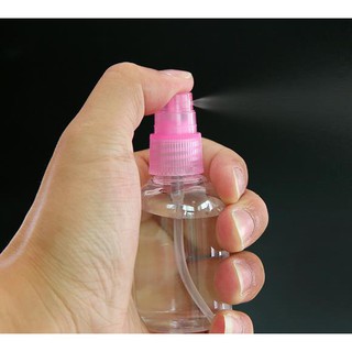 Mini Frasco De Spray Vazio Plástico Transparente Para Maquiagem E Cuidados Com A Pele Viagem (6)