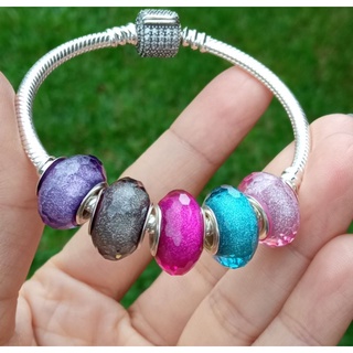 Berloque Murano - Várias cores para pulseira tipo Pandora