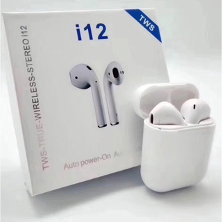 Fone de Ouvido Intra-Auricular Sem Fio Bluetooth I12 5.0 Tws Touch + Case ENVIO IMEDIATO (1)