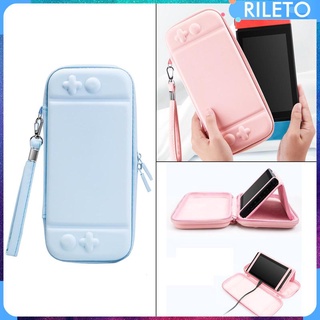 Carrying Case Cute Waterproof for NS Switch Lite Large Storage Space Pink