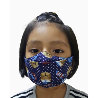 Mascara 3D infantil Facial. Tecido duplo para crianças menina / menino. Varias estampas. Estampas Novas