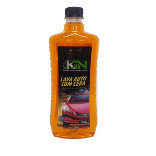 Shampoo Automotivo Lava Auto com Cera 500ML KN Limpa Desengordura e dá Brilho Limpeza Automotiva
