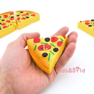 -6 Pçs Brinquedo Criativo de Pizza / Comida de Faz de Conta / Presente para Festa (2)
