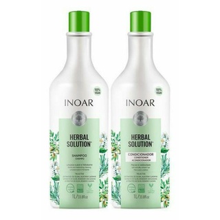 Inoar Herbal Solution Kit Shampoo E Condicionador 1L (Dois Produtos)