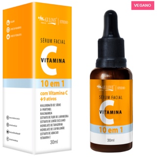 Sérum Facial Vitamina C 10 em 1 lançamento Max Love - Original
