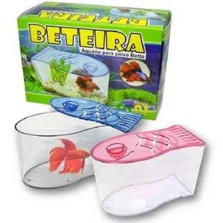 BETEIRA - aquário para peixe betta - 2 unidades
