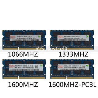 For Hynix RAM 8GB/4GB DDR3 PC3-12800/10600/8500S 1600/1333/1066MHZ 204pin 1.5v Sodimm laptop memory NEW