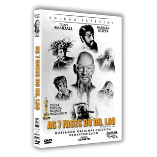 DVD - As 7 Faces do Dr. Lao - Capa Branca - Original, Novo e Lacrado
