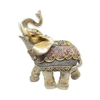 Elefante Decorativo Em Resina Indiano Sabedoria Sorte Prosperidade Dinheiro Presente Decorativo Indiano Presente