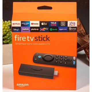 Amazon Fire TV Stick Lite / Fire TV Stick (Controle Remoto com comando da Tv e Voz com Alexa) Full HD