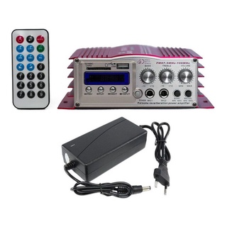 Mini Modulo Amplificador Bt-308 Com Karaoke E Bluetooth Fm