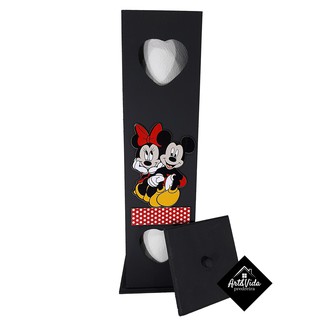 Suporte Porta Papel Higiênico Mickey Minnie Disney (3)