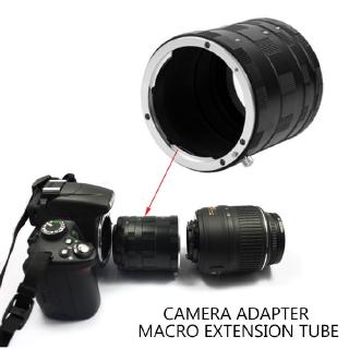 Adaptador De Câmera Tubo De Extensão Macro Anel Para Nikon Dslr Camera Lens (2)