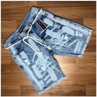 bermuda jeans masculina curta curtas corda cinto promocao varias modelos (9)