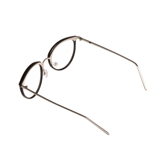 Óculos Mihan Lente Transparente Com Armação De Metal / Clássico / Retrô (6)