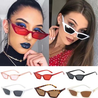 European and American new net red personality trendy women's jelly color small frame sunglasses (1)