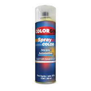 spray verniz automotivo colorgin 300ml transparente e brilhante
