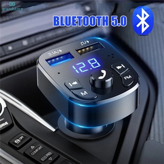 Carro Handsfree Mp3 Player Kit Transmissor Fm Carro Receptor De Áudio Sem Fio Bluetooth 5.0 Dual Usb Carregador Rápido