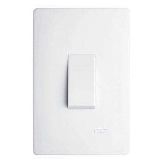 Conjunto 4x2 Interruptor Simples 16a Branco - 2093 Fame Habitat