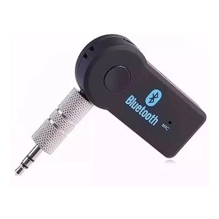 Receptor Áudio Bluetooth Adaptador P2 Música Mp3 Som Carro (1)