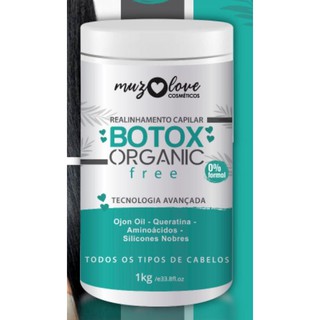 Botox (Mascara de Hidratação) - Muza Love - 1kg - (Realinhamento Capilar)
