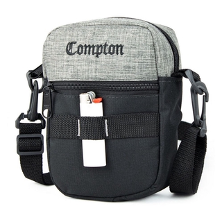 Shoulder Bag Bolsa Necessaire Pochete Everbags Compton Cinza (1)