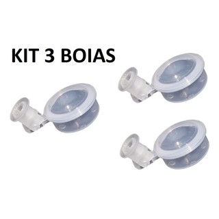 Kit Com 3 Boias Dosadoras Para Filtro De Barro Purificadores De Agua Por Gravidade
