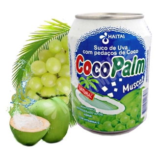 Coco Palm Haitai Bonbon - Suco de Uva Com Pedacinhos de Coco (1)