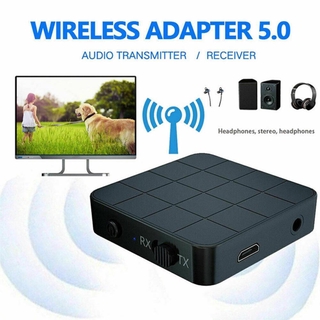 Multifuncional Bluetooth 5.0 Receptor Transmissor De Áudio Computador Tv Speaker Adaptar Z1O8