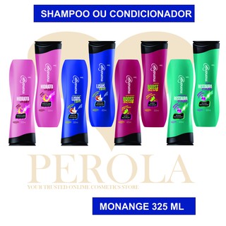 Shampoo ou Condicionador Monange tipos 325ml