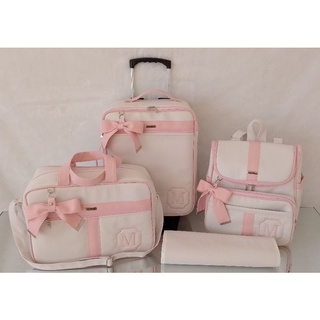 kit de bolsas de maternidade com 4 peças de luxo.