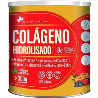 Colágeno Hidrolizado Verisol Multivitaminico 250gr-Sabor Frutas Vermelhas