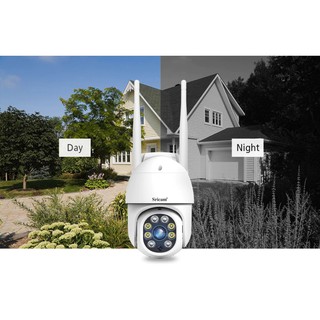 Camera de Segurança Dome Panoramica Wifi HD 360 Visao Noturna Segurança Sem Fio Ip66 (4)