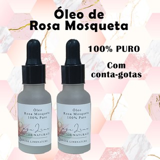 Óleo Rosa Mosqueta Puro + Kit 4 cores de Argila/ 100 gramas cada / Verde/ Branca/ Rosa e Dolomita (2)