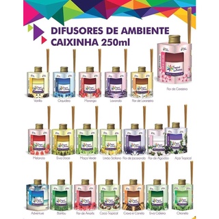 Difusor de Aromas - Tropical Aromas - ÚNICAS FRAGRÂNCIAS 250ML
