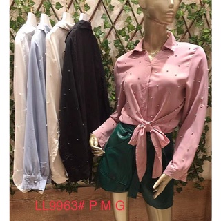 Camisa feminina blusa /moda feminina tendencia/com pérola/ primavera e Outono