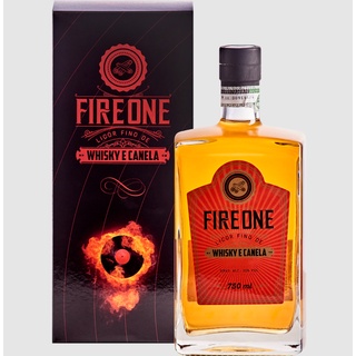 Licor Fino de Whisky e Canela FIRE ONE 750ml