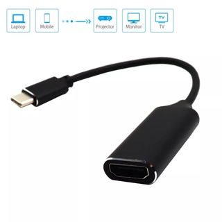 Adaptador USB C para HDMI smartphone notebook