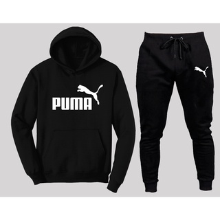 Conjunto Puma Blusa de Frio Moletom + Calca Moletom Masculino E Feminino Marca Esportiva (1)