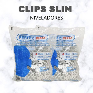 Clips Slim Perfect Piso - 1.000 uni.