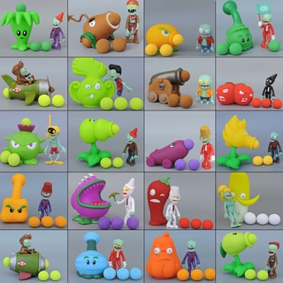 48 Estilos Novo Jogo Popular PVZ Plantas vs Zombies Peashooter PVC Action Figure Modelo Brinquedos De Presente De Aniversário Para Crianças