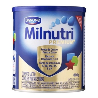Fórmula Infantil Em Pó Danone Milnutri Premium Em Lata 800g