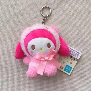 (Sanrio) Chaveiro Com Pingente Pequeno Do Produto Japonês furyu,Melody,Kuromi,Hello Kitty,Cinnamoroll (5)