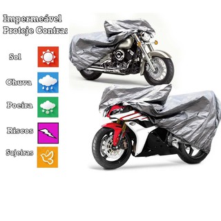 capa para cobrir moto impermeável protege sol chuva poeira pronta entrega preço baixo