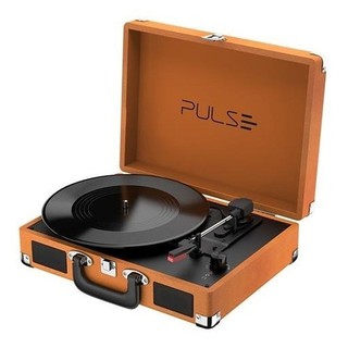Vitrola Toca Discos Pulse Retrô Berry Suitcase Turntable sp364