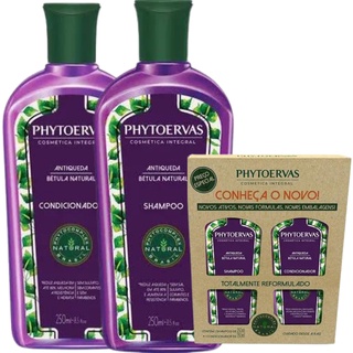 Antiqueda Phytoervas (Shampoo 250ml + Condicionador 250ml) Bétula Natural