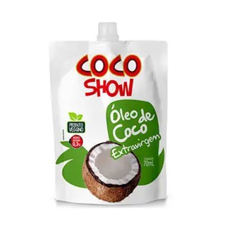 Óleo De Coco Extra-Virgem 70ml Stand Pouch Coco Show