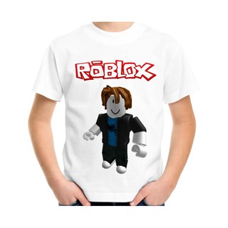 Camisa Camiseta Roblox Game Jogo blusa Skin Persongem Personagens Infantil Juvenil #2 (1)