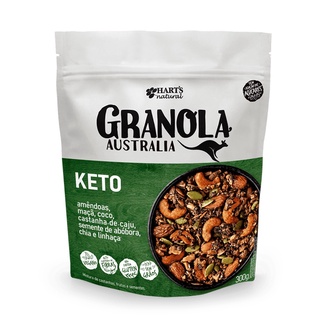 Granola Australia Keto Sem Açúcar Vegano - Harts Natural