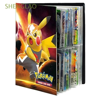 Shenglao Pikachu Bluesky Pasta Fichário Coleta Colecionadores De Cartão 240pcs Cartas Pokemon Álbum Jogos Cartões Álbum (1)